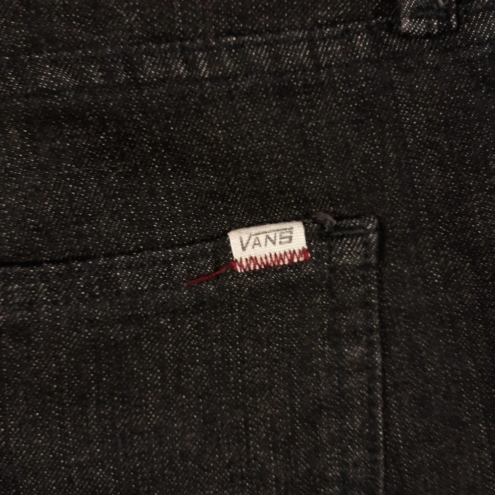 Vans Off The Wall Jeans Mens 36 x 30 Denim 5-Pocket Black Y2K Skateboarding